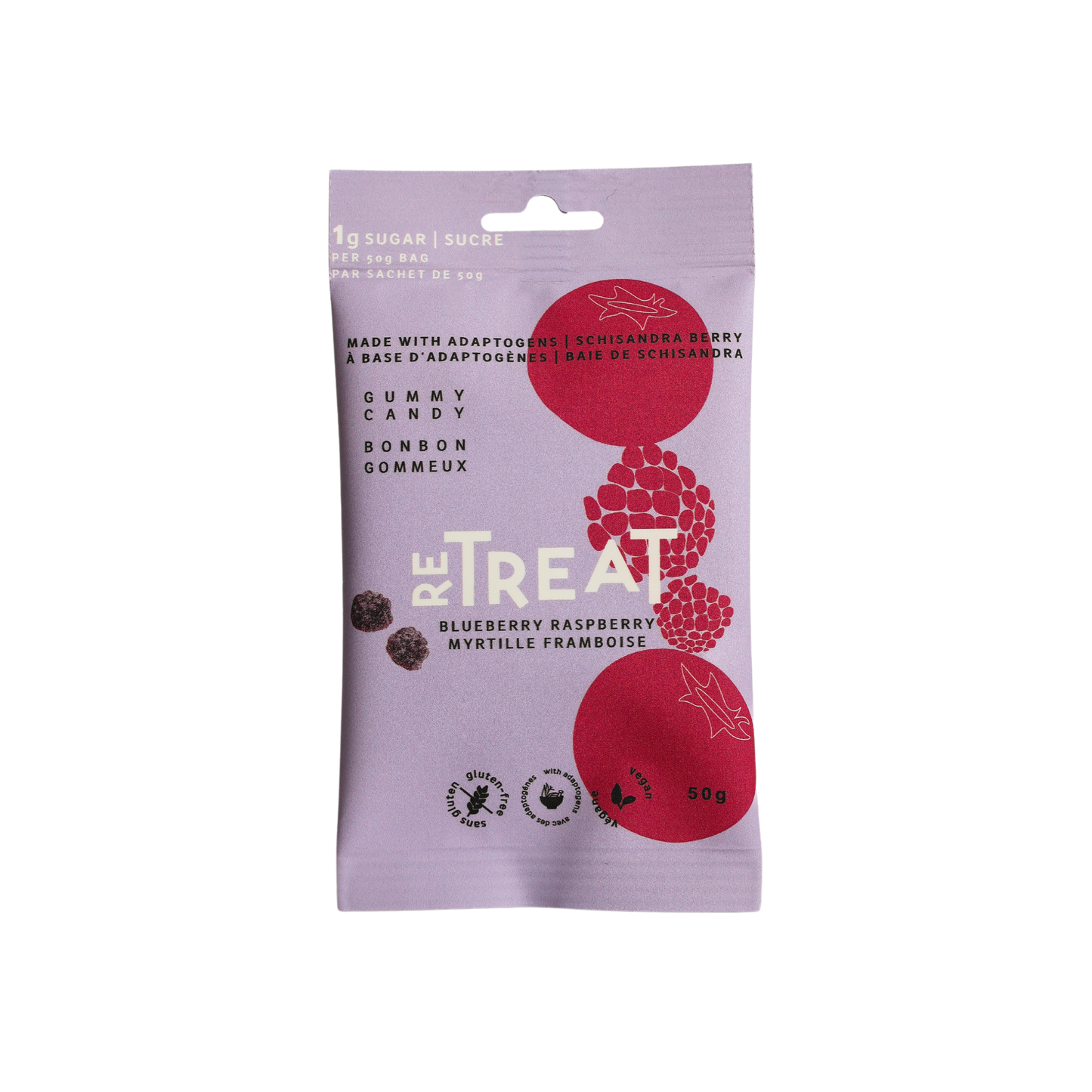 Blueberry Raspberry Gummy Candy | 12-pack case