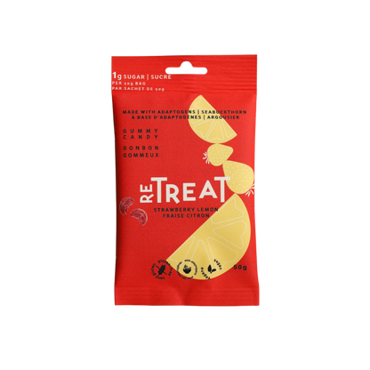 Strawberry Lemon Gummy Candy | 12-pack case