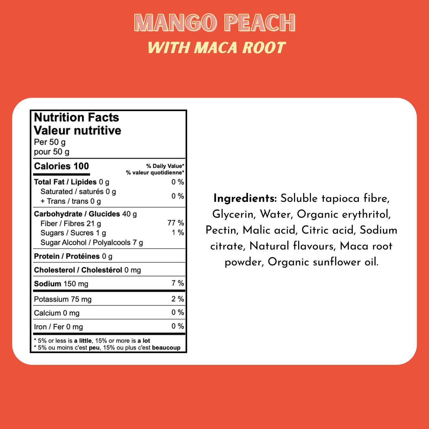 Mango Peach Gummy Candy | 12-pack case