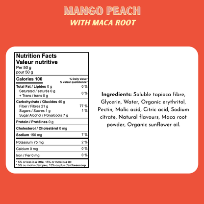 Mango Peach Gummy Candy | 12-pack case