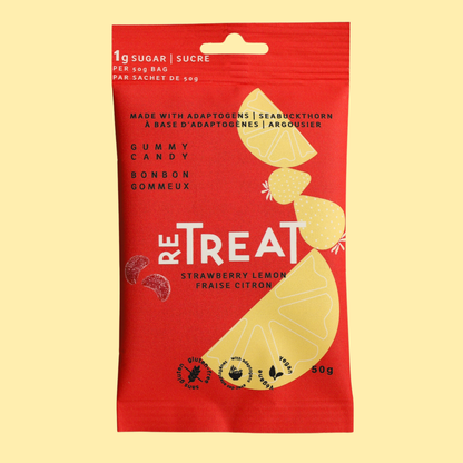 Strawberry Lemon Gummy Candy | 12-pack case